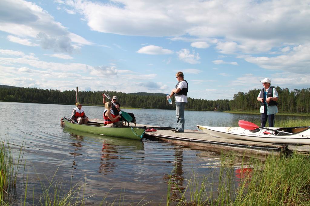 Lemmenjoen Lumo - Nature Experience & Accommodation Lemmenjoki Экстерьер фото